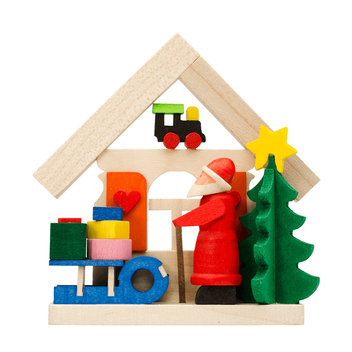 DECORATION DE SAPIN -PERE NOËL /MAISON - 6 MOTIFS DIFFERENTS