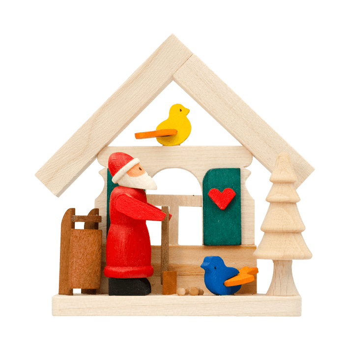 DECORATION DE SAPIN -PERE NOËL /MAISON - 6 MOTIFS DIFFERENTS
