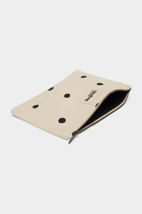 Pochette Ema Pois écru