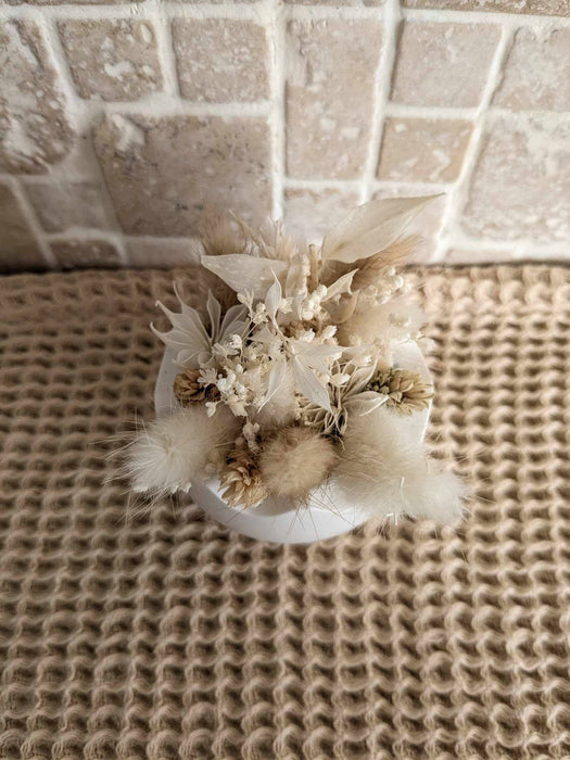 Décoration – coquille d’œuf + fleurs séchées