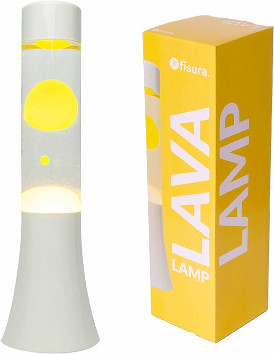 Lava Lampe - jaune