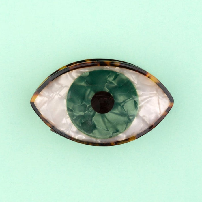 PINCE À CHEVEUX OEIL - VERT