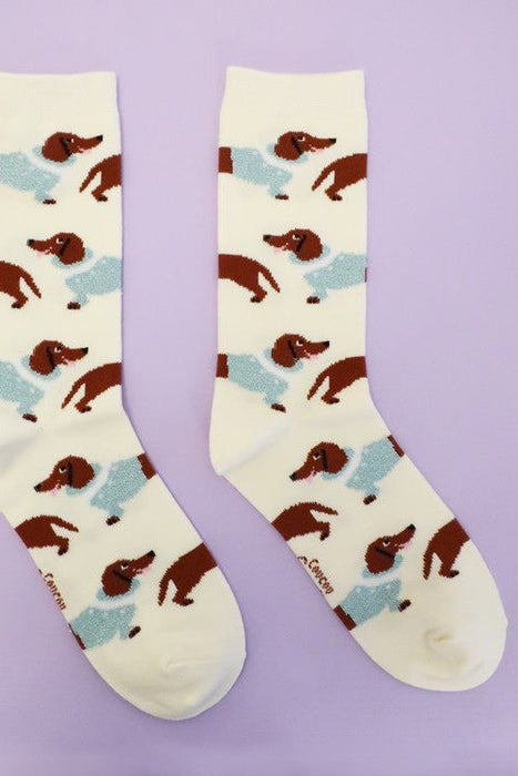 Chaussettes Teckel Frileux