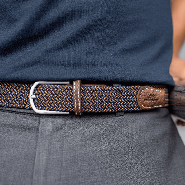 CEINTURE TRESSÉE ÉLASTIQUE MULTICOLORE