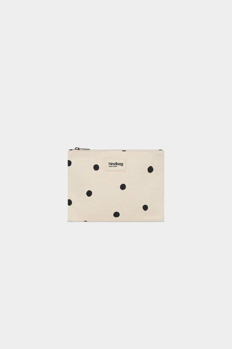 Pochette Ema Pois écru