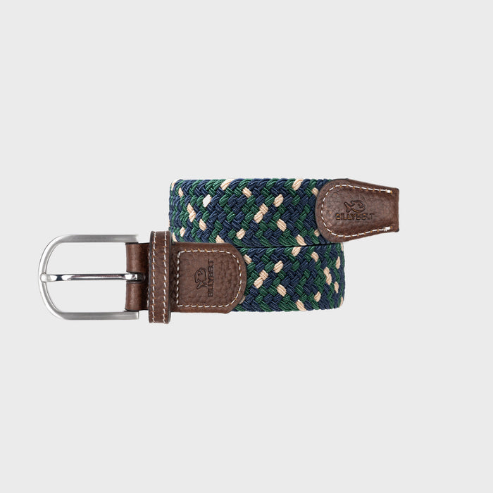 CEINTURE TRESSÉE ÉLASTIQUE MULTICOLORE