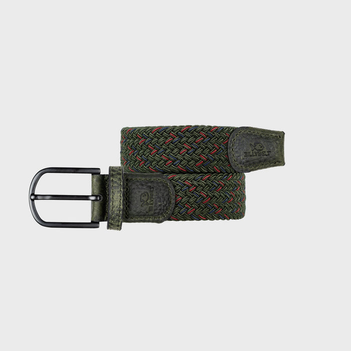 CEINTURE TRESSÉE ÉLASTIQUE MULTICOLORE