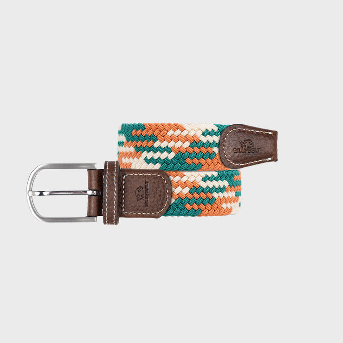 CEINTURE TRESSÉE ÉLASTIQUE MULTICOLORE