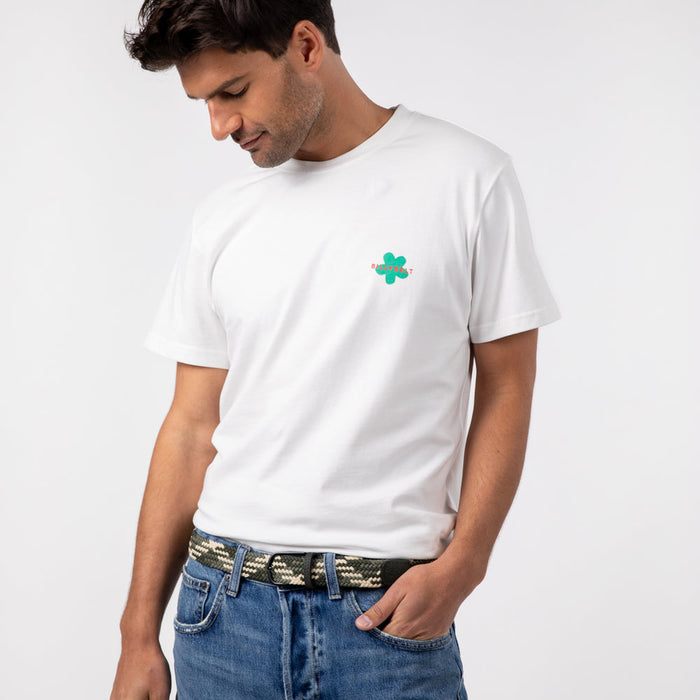 CEINTURE TRESSÉE ÉLASTIQUE MULTICOLORE