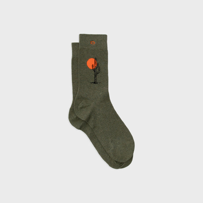 CHAUSSETTES EN COTON PEIGNÉ - Fantaisie