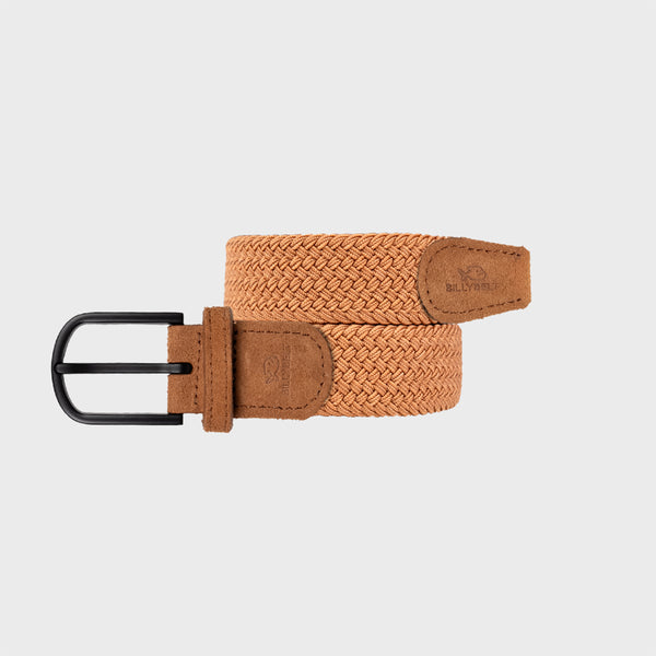 CEINTURE TRESSÉE ÉLASTIQUE - DAIM