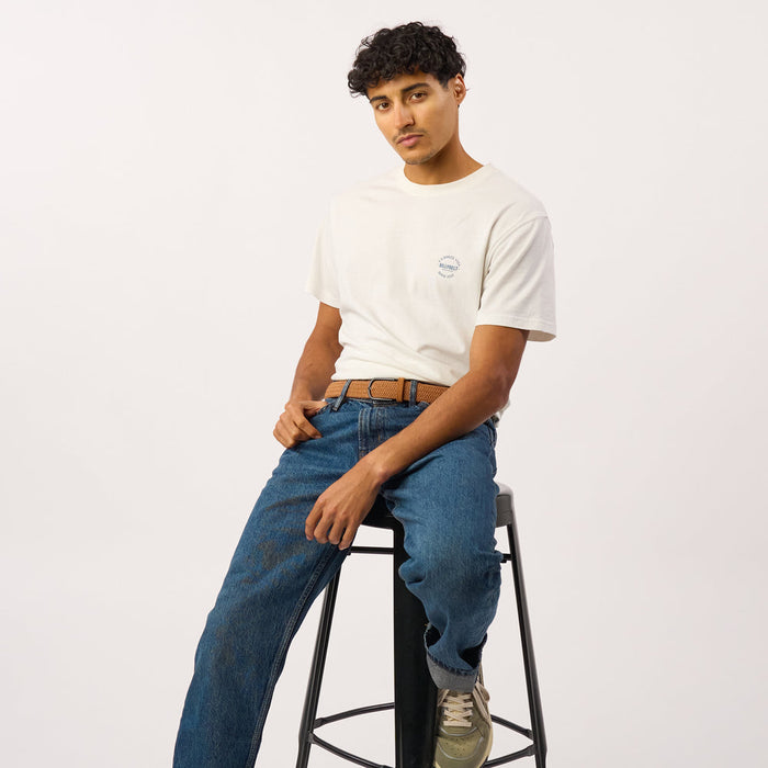 CEINTURE TRESSÉE ÉLASTIQUE - DAIM