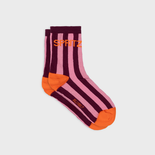 Chaussettes à message en coton peigné