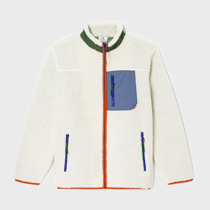 Veste sherpa mixte zippée