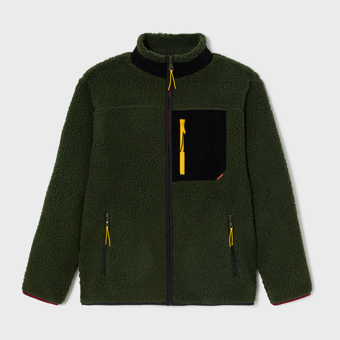 Veste sherpa mixte zippée