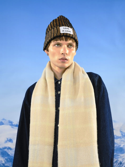 MAXI ECHARPES - Laine +  Fibres recyclées