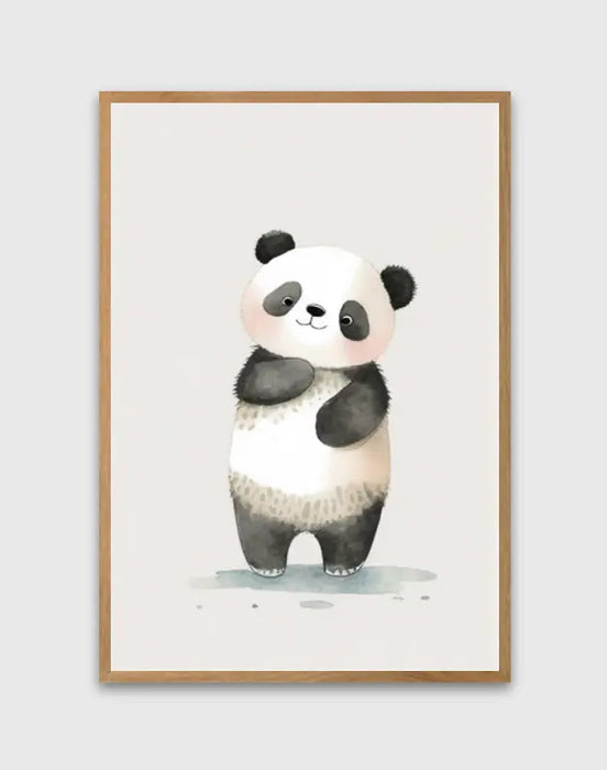 Affiche Baby Panda par DAVID & STUDIO • affiche, animaux, couleur, Décoration Murale, enfant