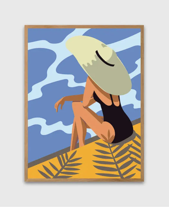 Affiche Bronzette N.1 par DAVID & STUDIO • affiche, couleur, Décoration Murale, détente, fabriqué