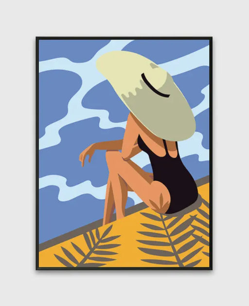 Affiche Bronzette N.1 par DAVID & STUDIO • affiche, couleur, Décoration Murale, détente, fabriqué