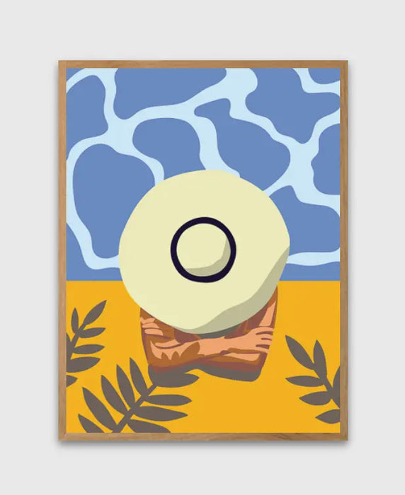 Affiche Bronzette N.2 par DAVID & STUDIO • affiche, couleur, Décoration Murale, détente, fabriqué