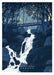 AFFICHE Cascade Serva - MR.EYE par • affiche, ALSACE, CHRISTMAS, fabriqué à la main, handmade