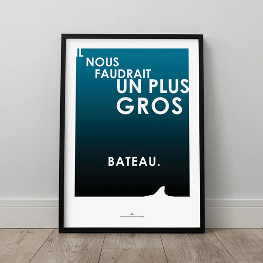 Eyefood Factory - Décoration Murale - Affiche Gros bateau - Premier ÉTAGE