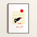 AFFICHE ROLLER A4 par première base • art, embellir, fabriqué à la main, handmade, 
