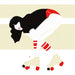 AFFICHE ROLLER A4 par première base • art, embellir, fabriqué à la main, handmade, 