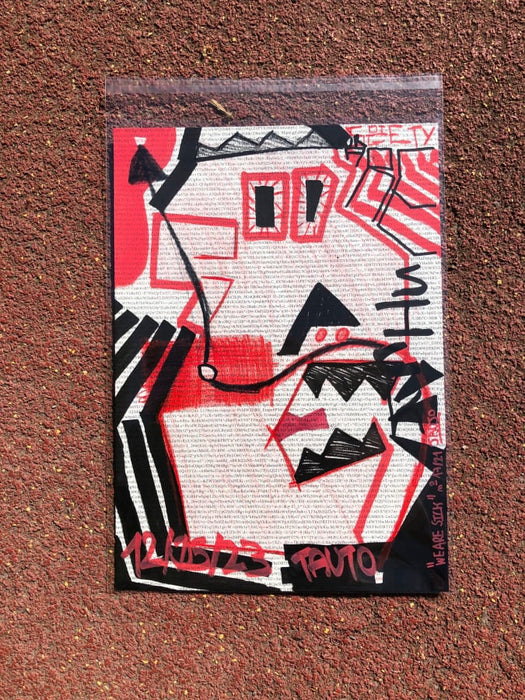 Affiche - WE ARE SICK par TAUTO • affiche, ALSACE, art, artiste, BACK TO SCHOOL