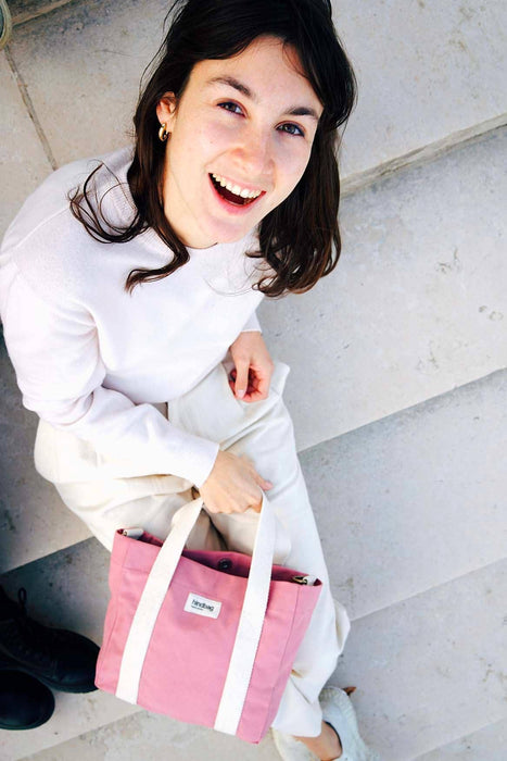 Mini cabas Louise Blush