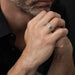 BAGUE HOMME ARGENT-CHAINE MODERNE- par Orus bijoux • -50%, CHRISTMAS, dressing, fêtedespères, homme