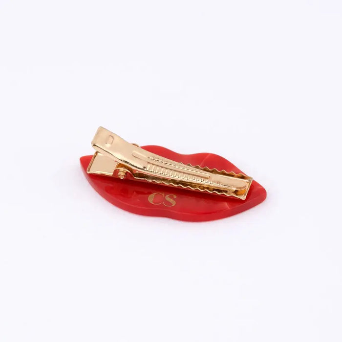 BARRETTE BOUCHE par COUCOU SUZETTE • accessoires, BACK TO SCHOOL, barrette, cheveux, dressing