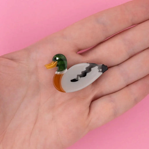BARRETTE CANARD par COUCOU SUZETTE • accessoires, automne, barrette, cheveux, dressing
