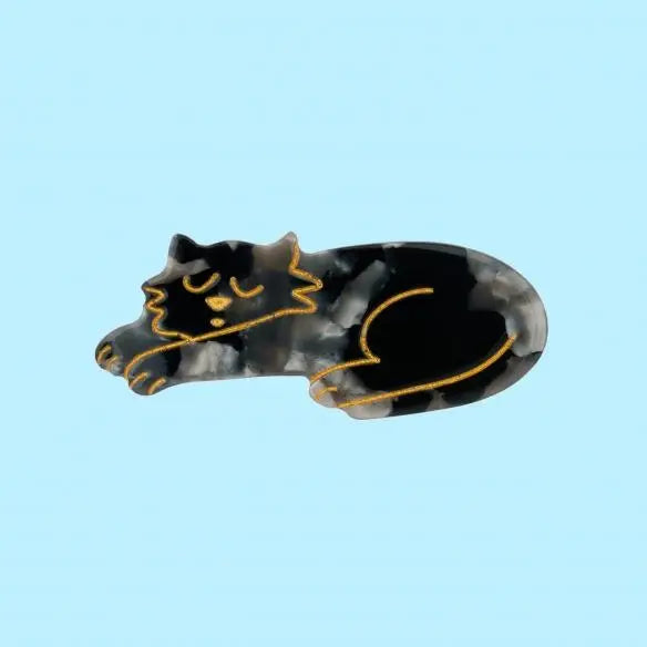 BARRETTE CHAT ISABELLE par COUCOU SUZETTE • accessoires, barrette, bijoux, cheveux, dressing