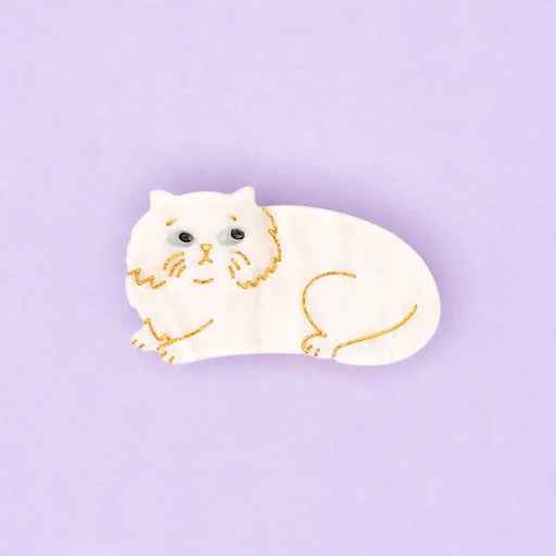 Barrette Chat Persan par COUCOU SUZETTE • accessoires, bijoux, chat, dressing, fabriqué à la main