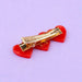 Barrette Coeur par COUCOU SUZETTE • Coeur, crayons, handmade, made in france, mode