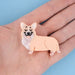 BARRETTE CORGI par COUCOU SUZETTE • CHIEN, CORGI, crayons, handmade, invitation