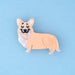 BARRETTE CORGI par COUCOU SUZETTE • CHIEN, CORGI, crayons, handmade, invitation
