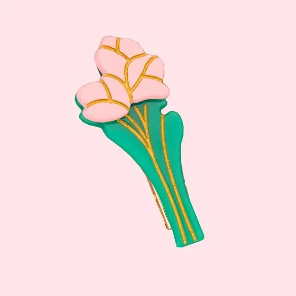 BARRETTE TULIPES par COUCOU SUZETTE • accessoires, bijoux, dressing, fabriqué à la main, femme
