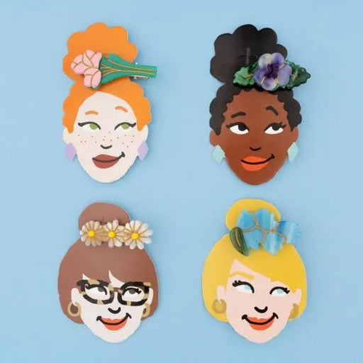 BARRETTE TULIPES par COUCOU SUZETTE • accessoires, bijoux, dressing, fabriqué à la main, femme