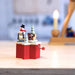 BOITE A MUSIQUE MANIVELLE -BONHOMME DE NEIGE par GRAUPNER HOLZMINIATUREN • accessoires, bois, boite 
