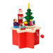 BOITE A MUSIQUE MANIVELLE -PERE NOËL par GRAUPNER HOLZMINIATUREN • accessoires, bois, boite a 