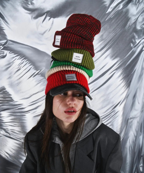 BONNETS - VERB TO DO par • accessoires, carreaux, dressing, femme, FROID