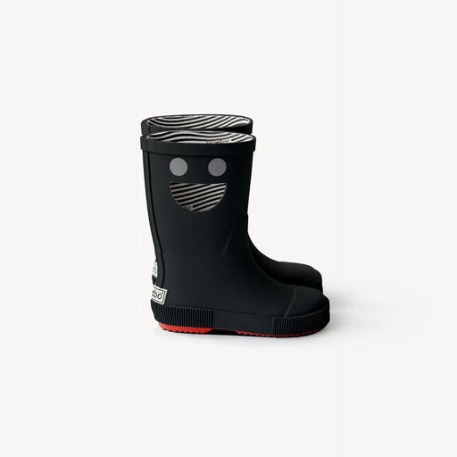 BOTTES EN CAOUTCHOUC WISTITI -NOIR par BOXBO • BACK TO SCHOOL, beau, bottes, enfant, enfantkids
