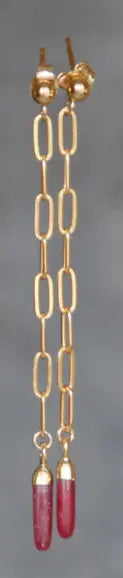Boucle d’oreilles NIAGARA par PETITE COLETTE • 15%, accessoires, bijoux, dressing, fabriqué à la 