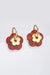 Boucles d’oreilles en acier inoxydable - Fleur par Collection PREMIER ETAGE • BYREN | ÉLINE