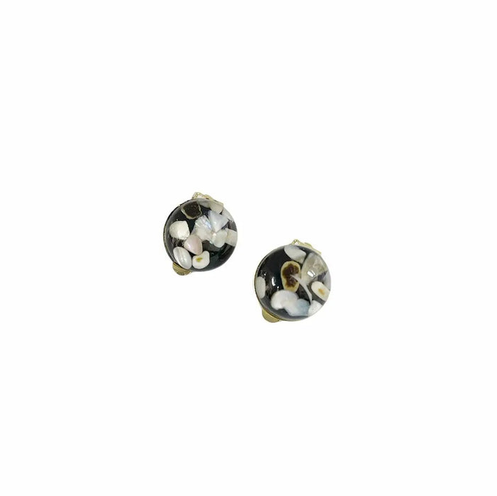 BOUCLES D’OREILLES CLIP COCKTAIL par POMPONS & COQUILLAGES • accessoires, bijoux, boucles d’oreille,