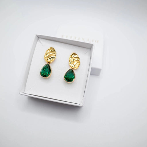Boucles d’oreilles - Émeraude par DUESTELLE ITALIA • NEW