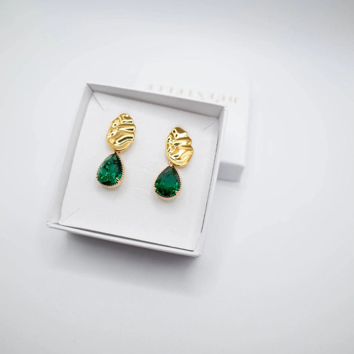 Boucles d’oreilles - Émeraude par DUESTELLE ITALIA • NEW