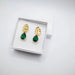 Boucles d’oreilles - Émeraude par DUESTELLE ITALIA • NEW
